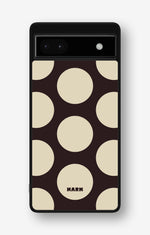 Google Pixel 6a Hard Case – Bold Dots - View 1