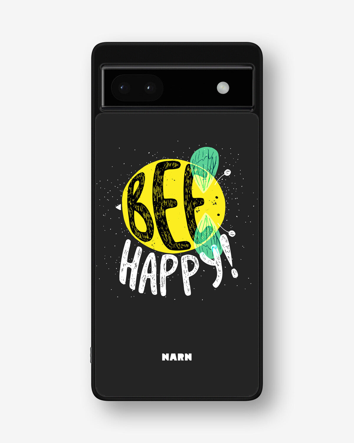 Google Pixel 6a Hard Case – BEE Happy - View 1