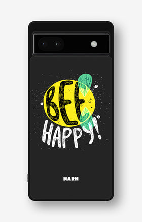 Google Pixel 6a Hard Case – BEE Happy - View 1