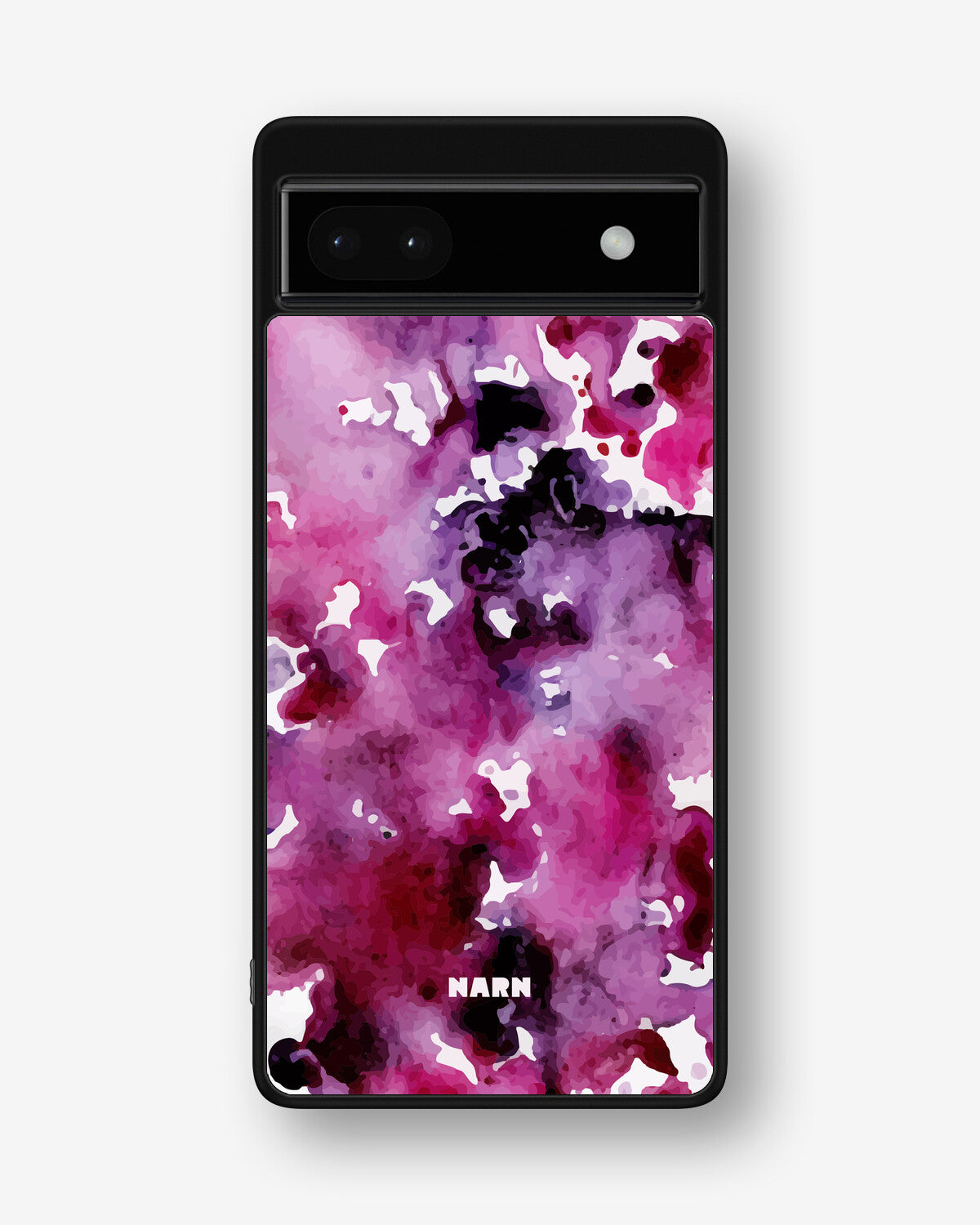 Google Pixel 6a Hard Case – Floral Splash - View 1