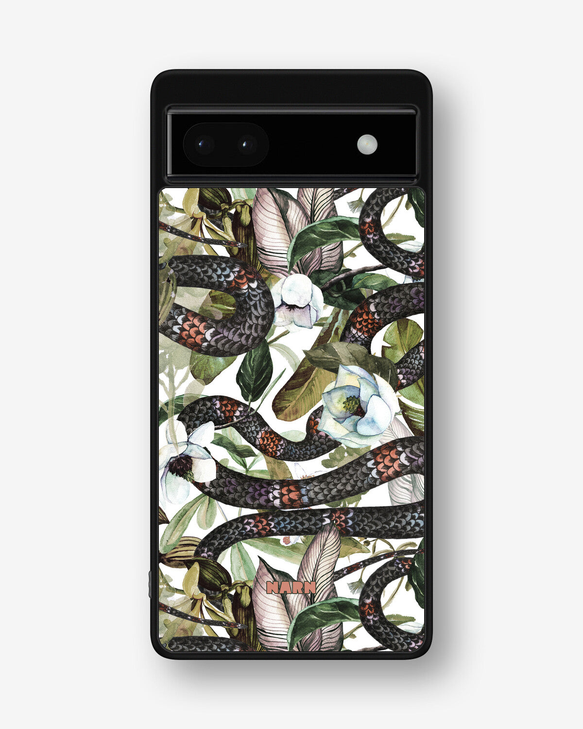 Google Pixel 6a Hard Case – Jungle Snake - View 1