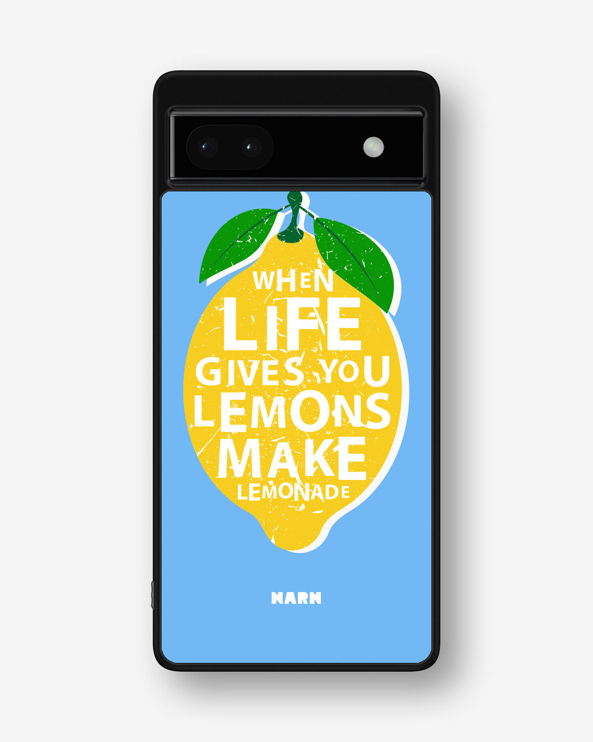 Google Pixel 6a Hard Case – Lemon Quote - View 1