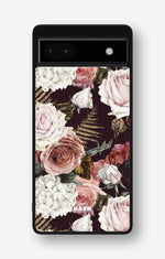 Google Pixel 6a Hard Case – Midnight Roses - View 1