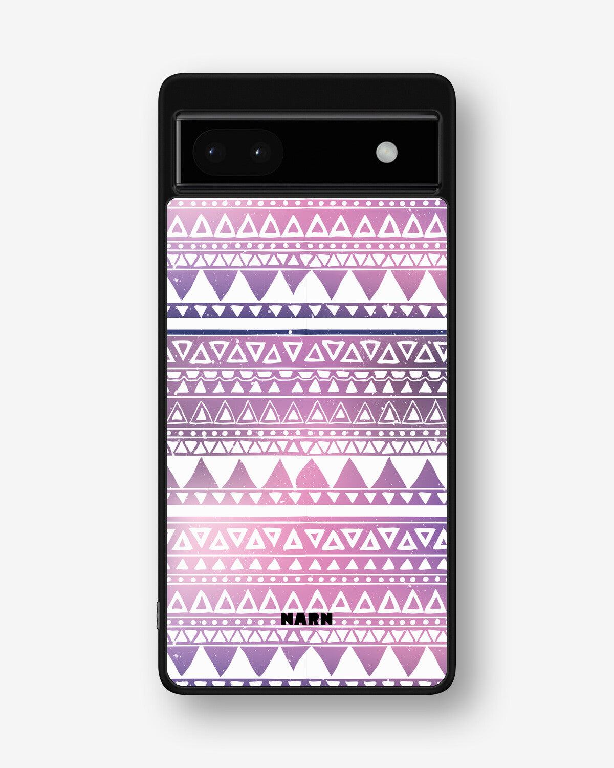 Google Pixel 6a Hard Case – Purple Aztec - View 1