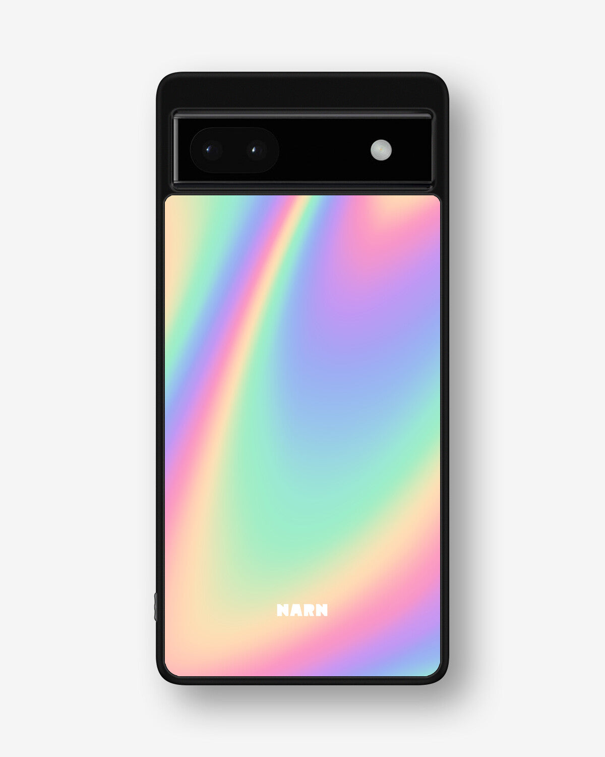 Google Pixel 6a Hard Case – Rainbow Haze - View 1