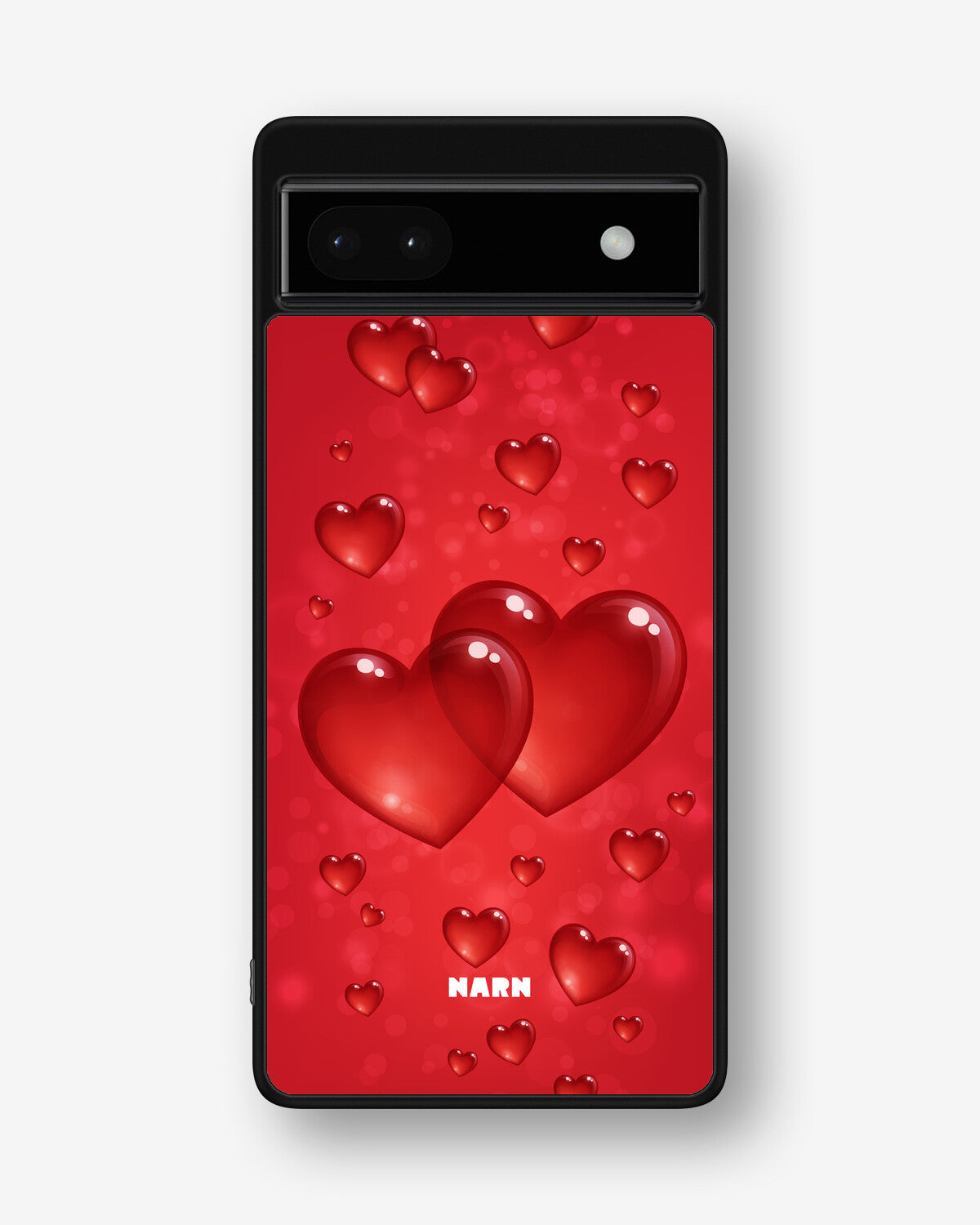 Google Pixel 6a Hard Case – Red Romance - View 1