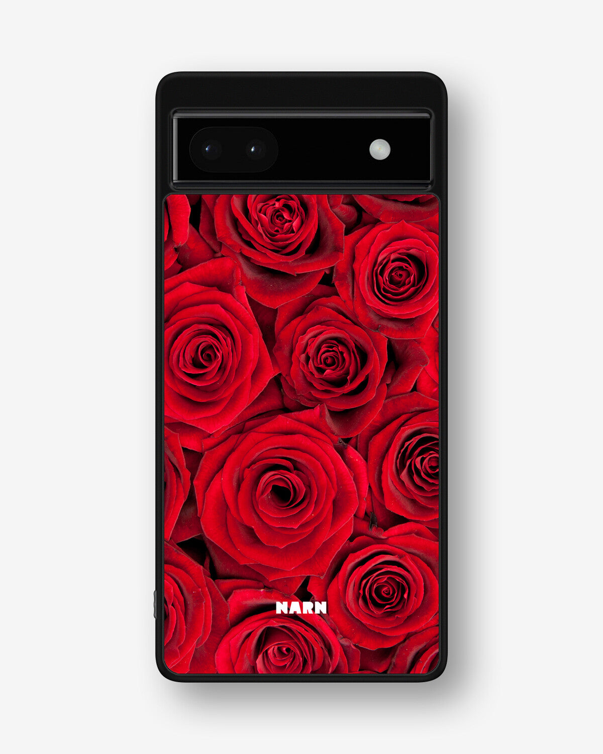 Google Pixel 6a Hard Case – Red Roses - View 1
