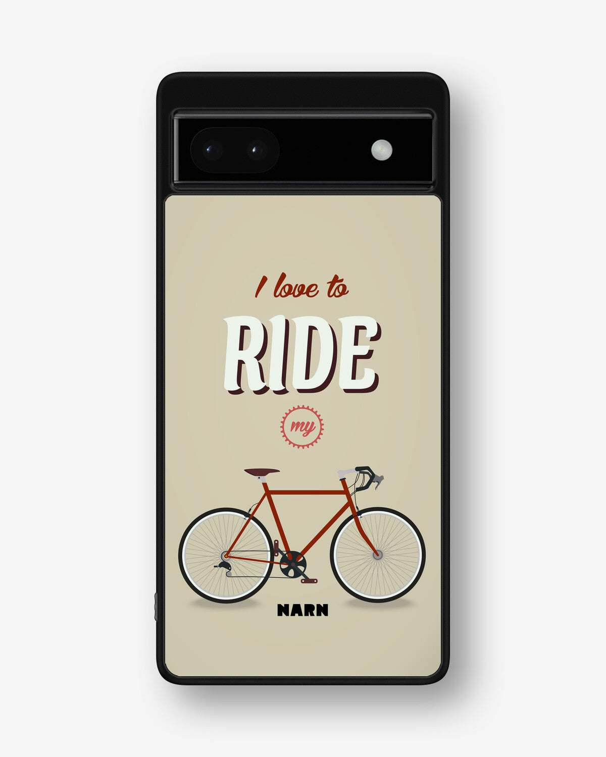Google Pixel 6a Hard Case – Ride My Bicycle - View 1