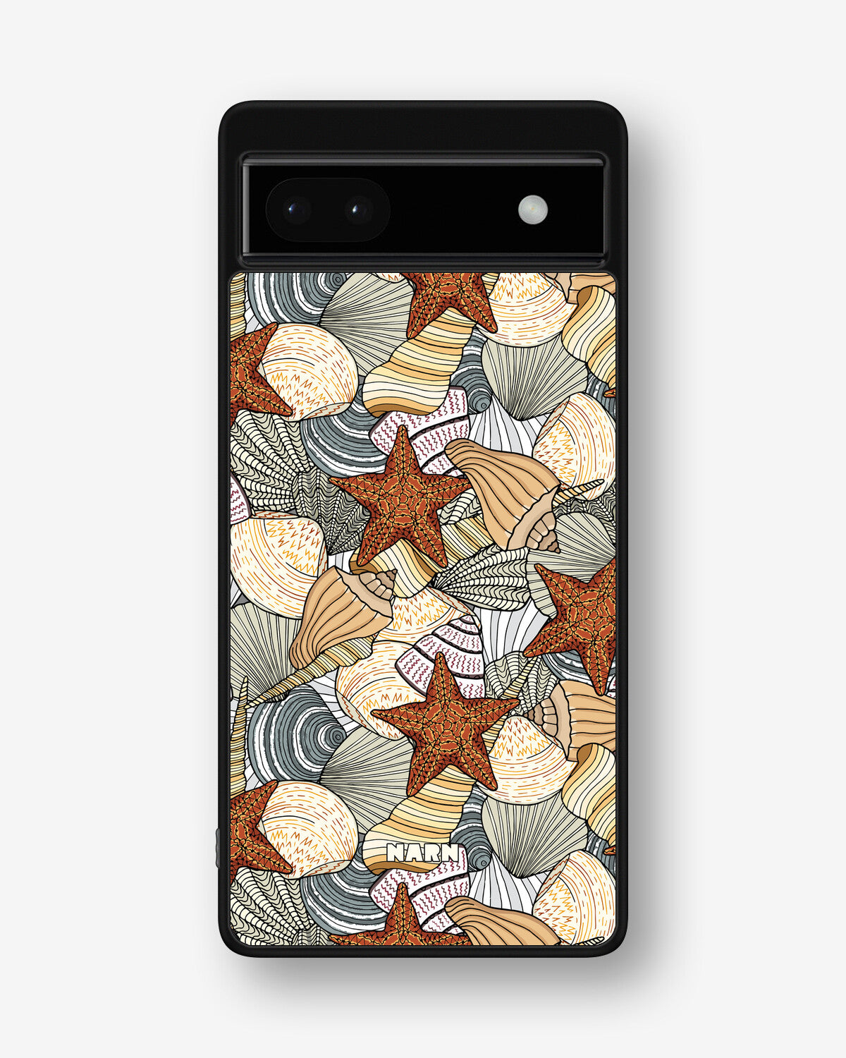 Google Pixel 6a Hard Case – Sea Shells - View 1