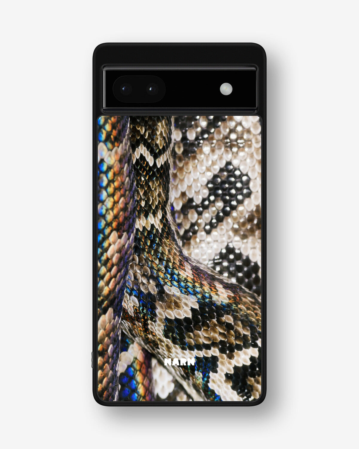 Google Pixel 6a Hard Case – Shining Snakeskin - View 1