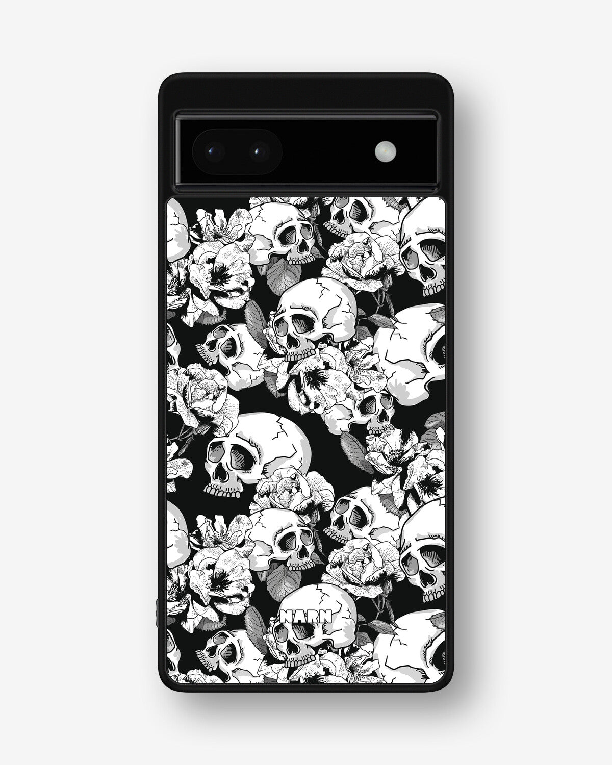 Google Pixel 6a Hard Case – Skull Garden - View 1