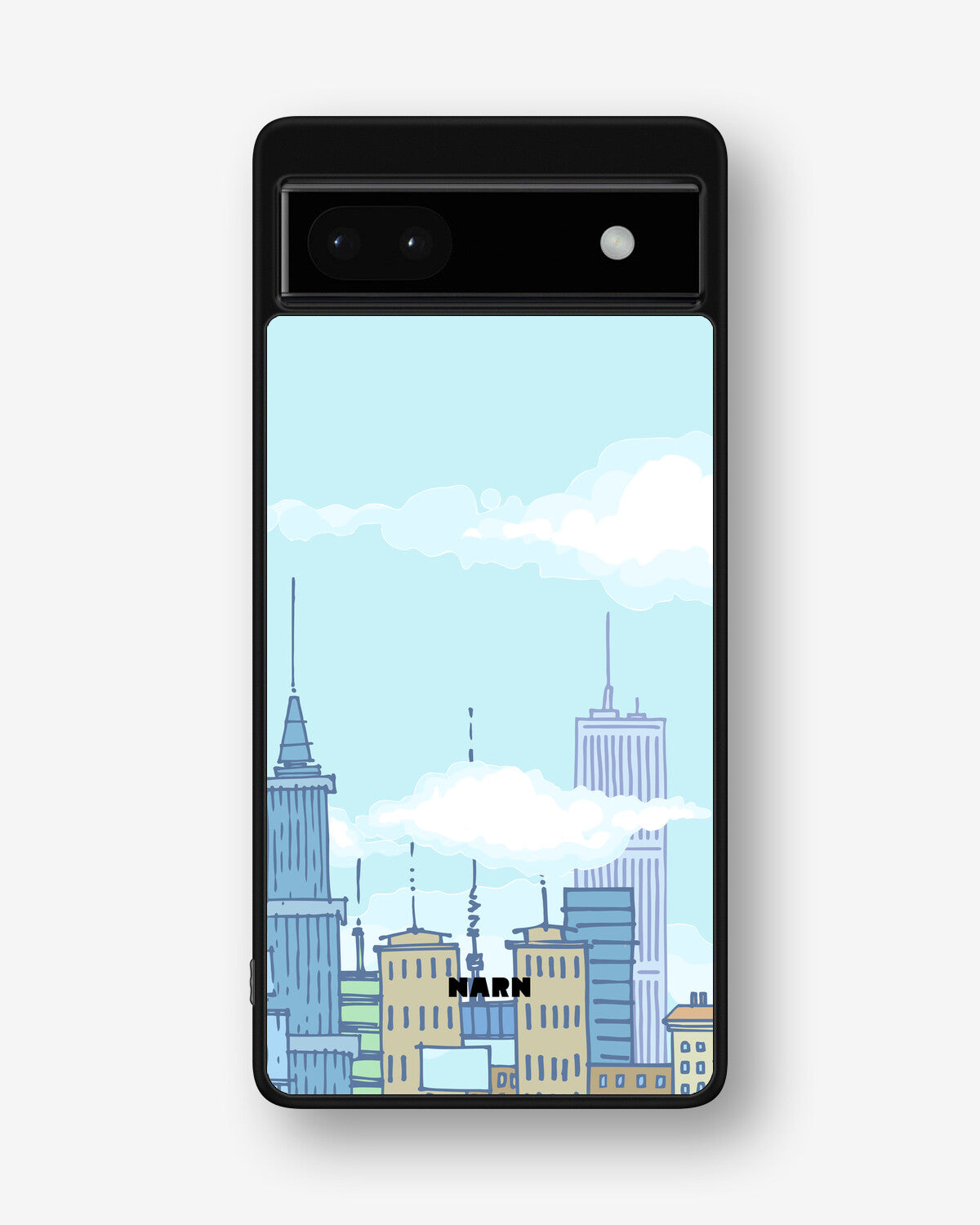 Google Pixel 6a Hard Case – Skyline - View 1