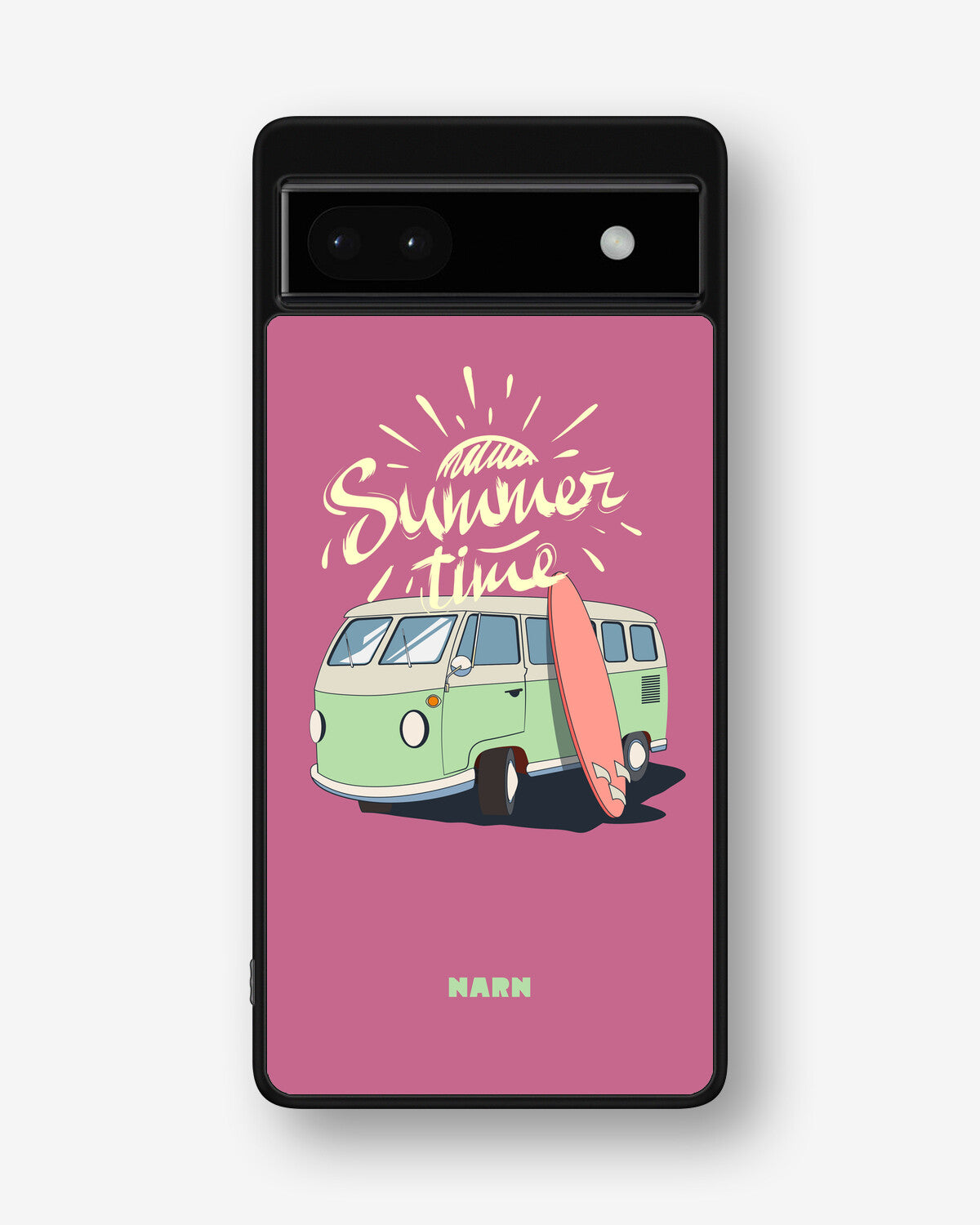 Google Pixel 6a Hard Case – Summer Van - View 1