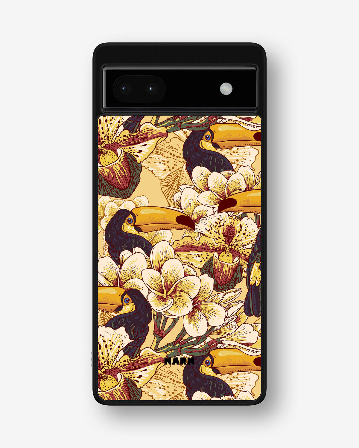 Google Pixel 6a Hard Case – Toucans - View 1