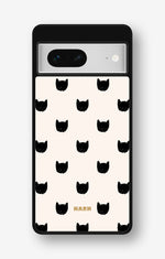 Google Pixel 7 Hard Case – Kitty Dots - View 1
