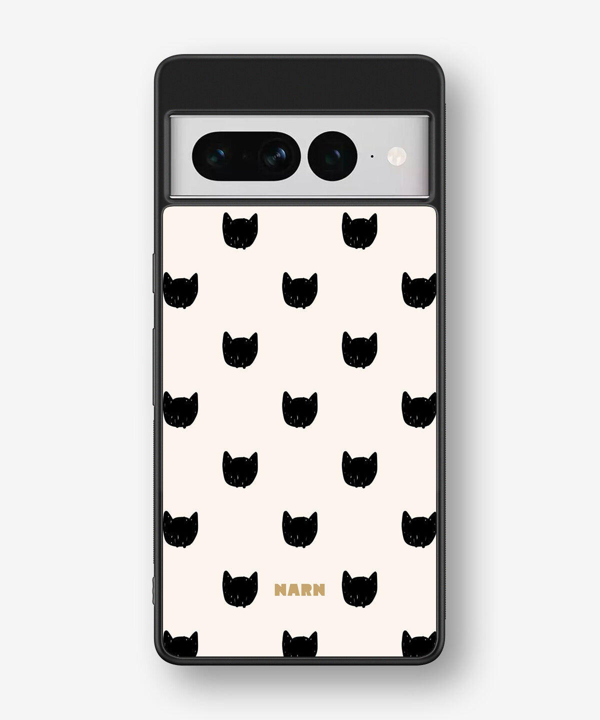 Google Pixel 7 Pro Hard Case – Kitty Dots - View 1