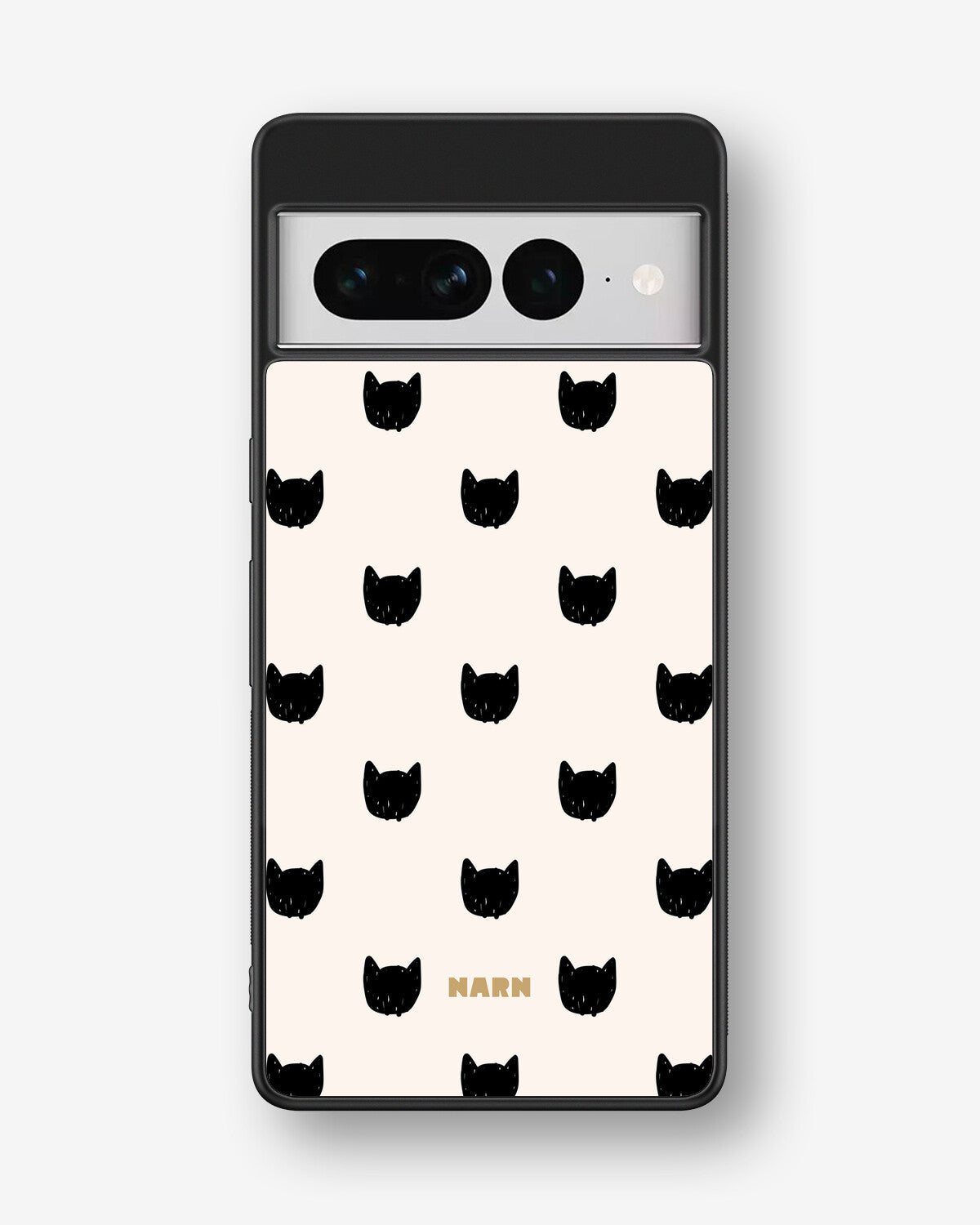 Google Pixel 7 Pro Hard Case – Kitty Dots - View 1
