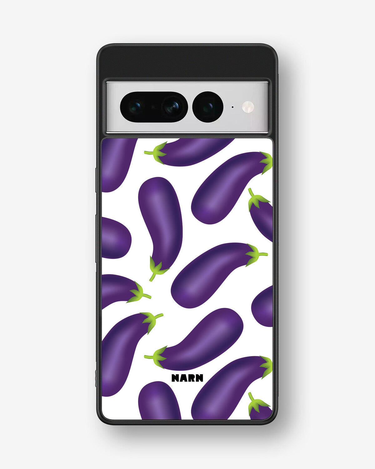 Google Pixel 7 Pro Hard Case – Eggplant Pattern - View 1