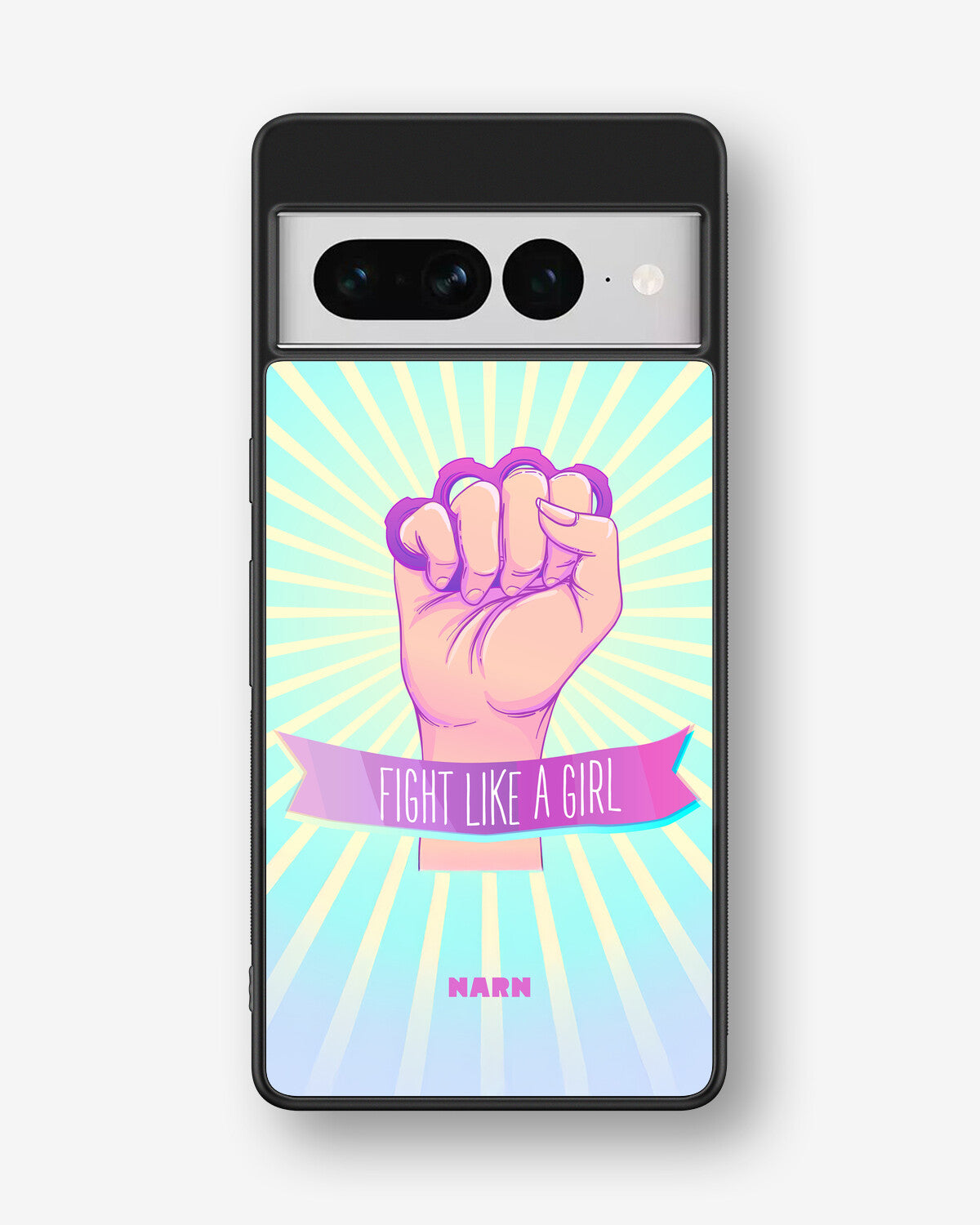Google Pixel 7 Pro Hard Case – Fight Like A Girl - View 1