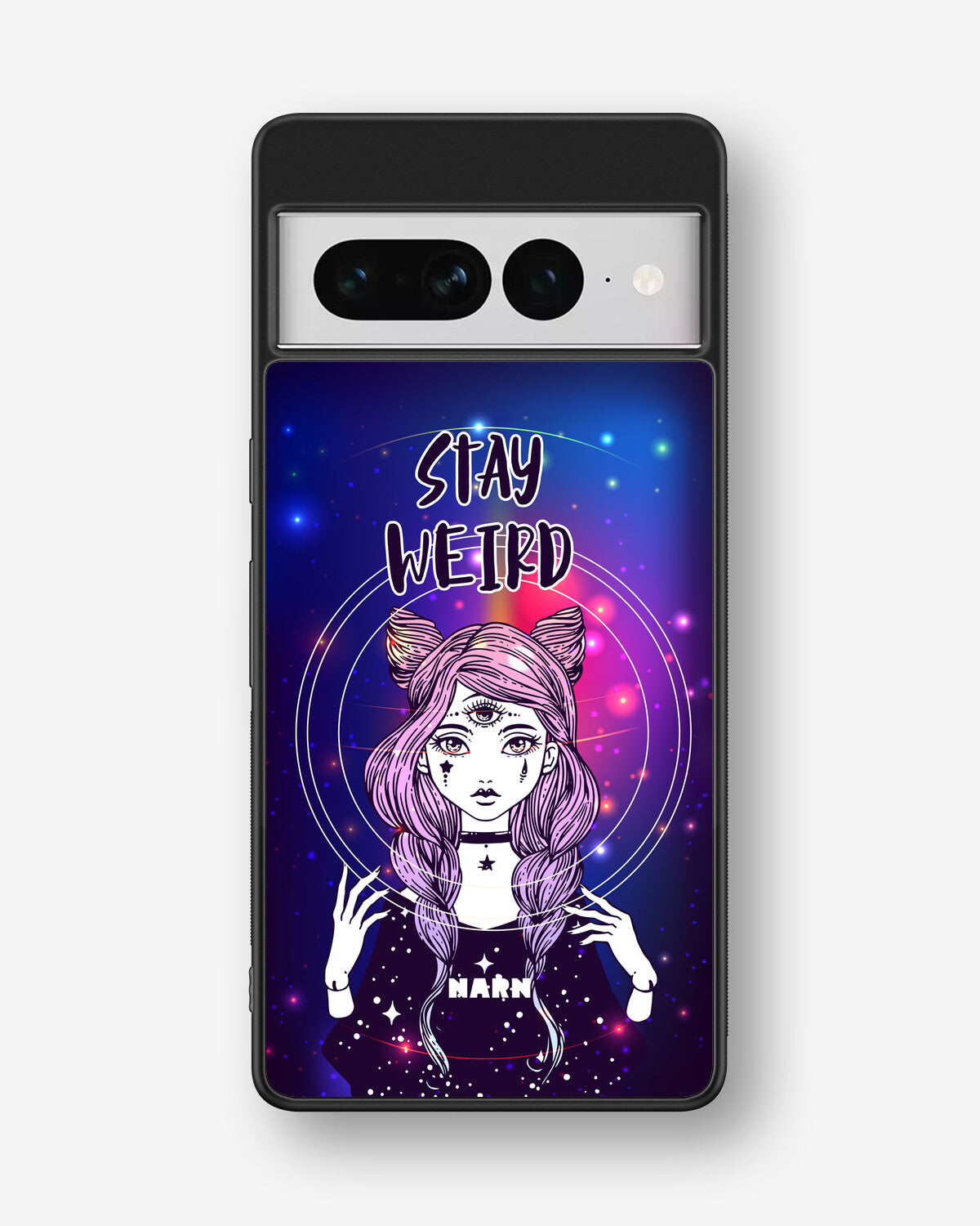 Google Pixel 7 Pro Hard Case – Galactic Weird - View 1