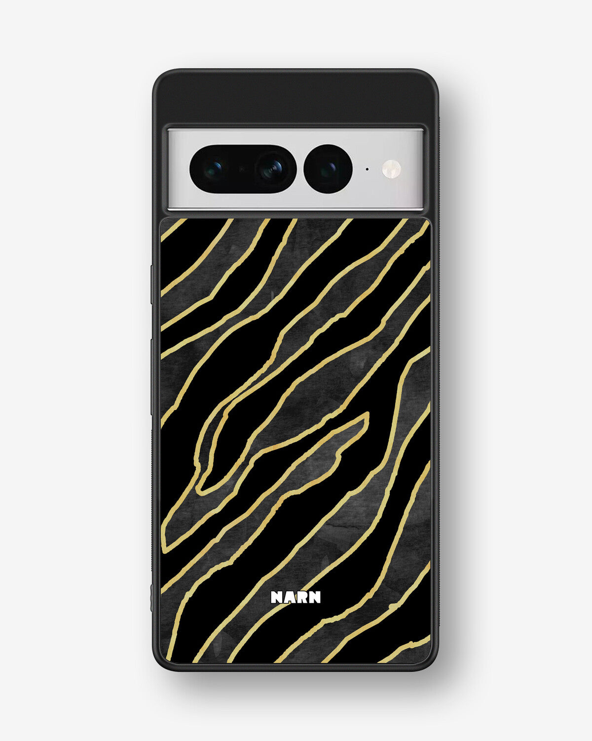 Google Pixel 7 Pro Hard Case – Golden Zebra - View 1