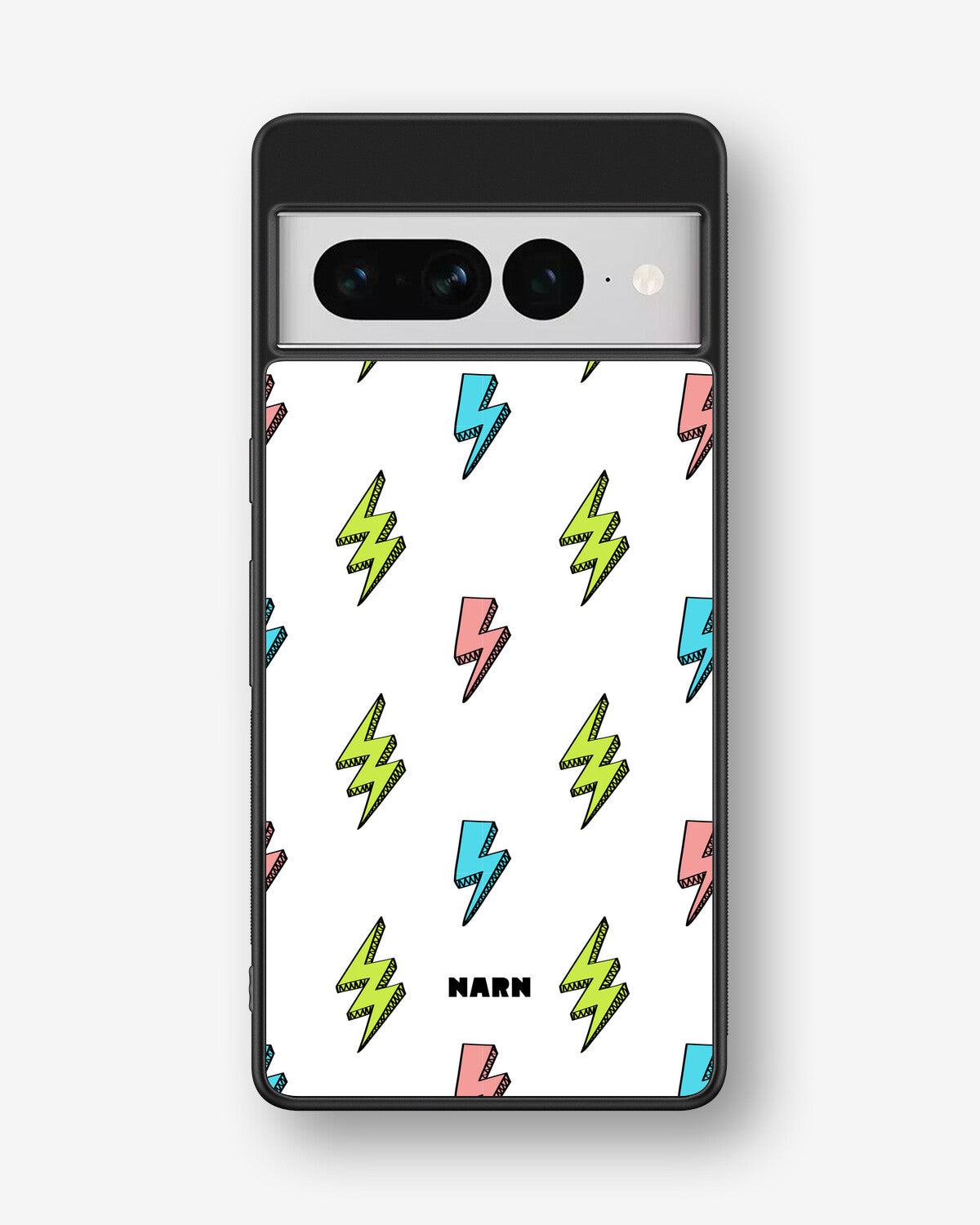 Google Pixel 7 Pro Hard Case – Lightning Bolts - View 1