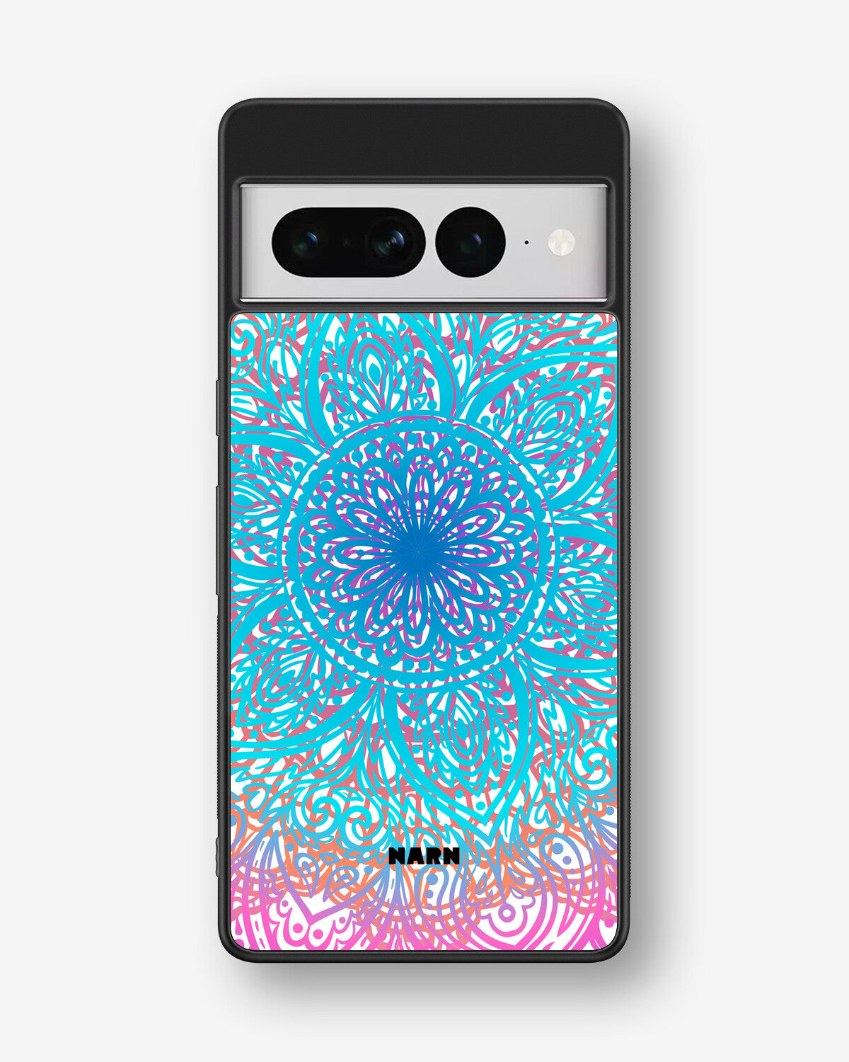 Google Pixel 7 Pro Hard Case – Pastel Mandala - View 1