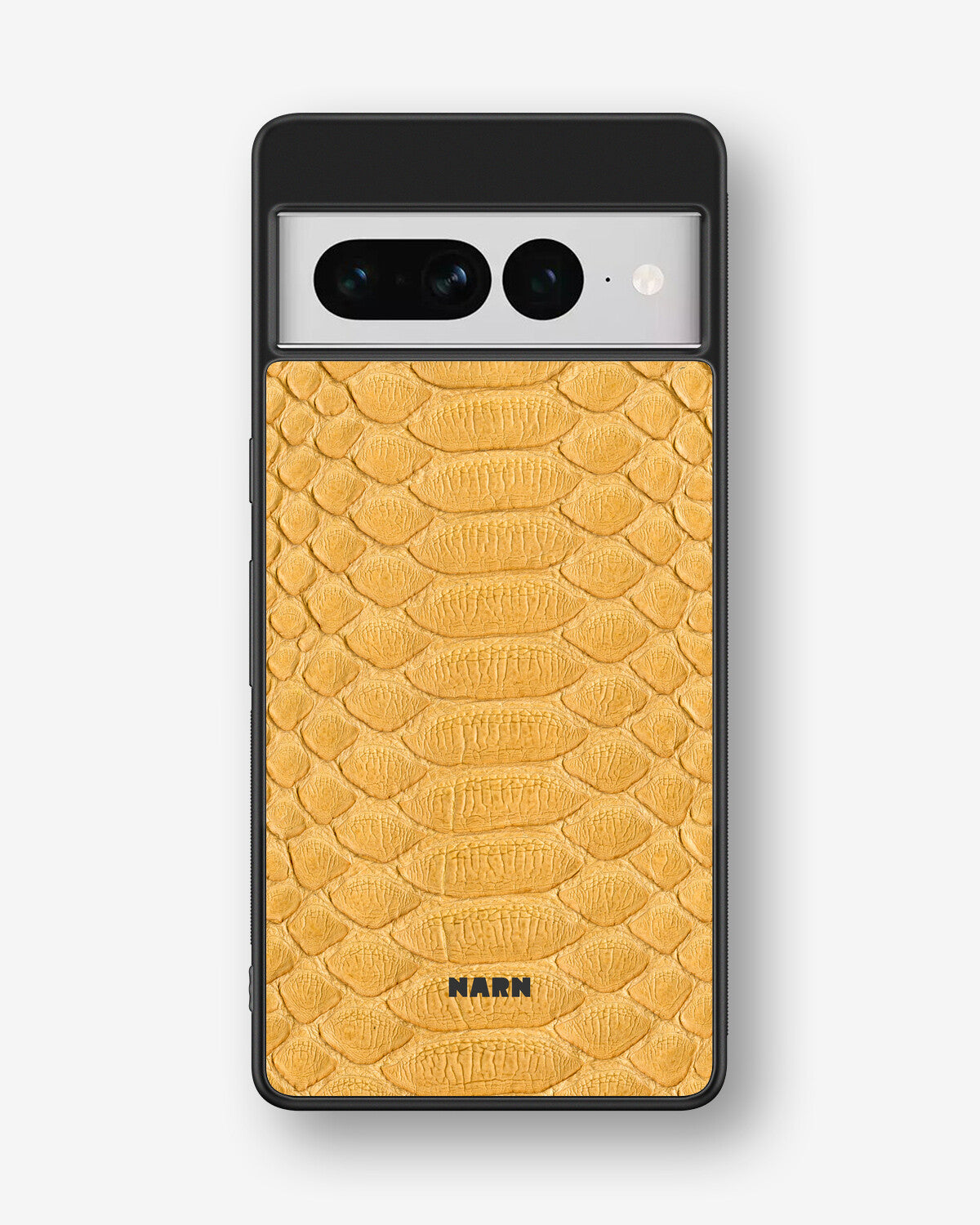 Google Pixel 7 Pro Hard Case – Yellow Snake - View 1