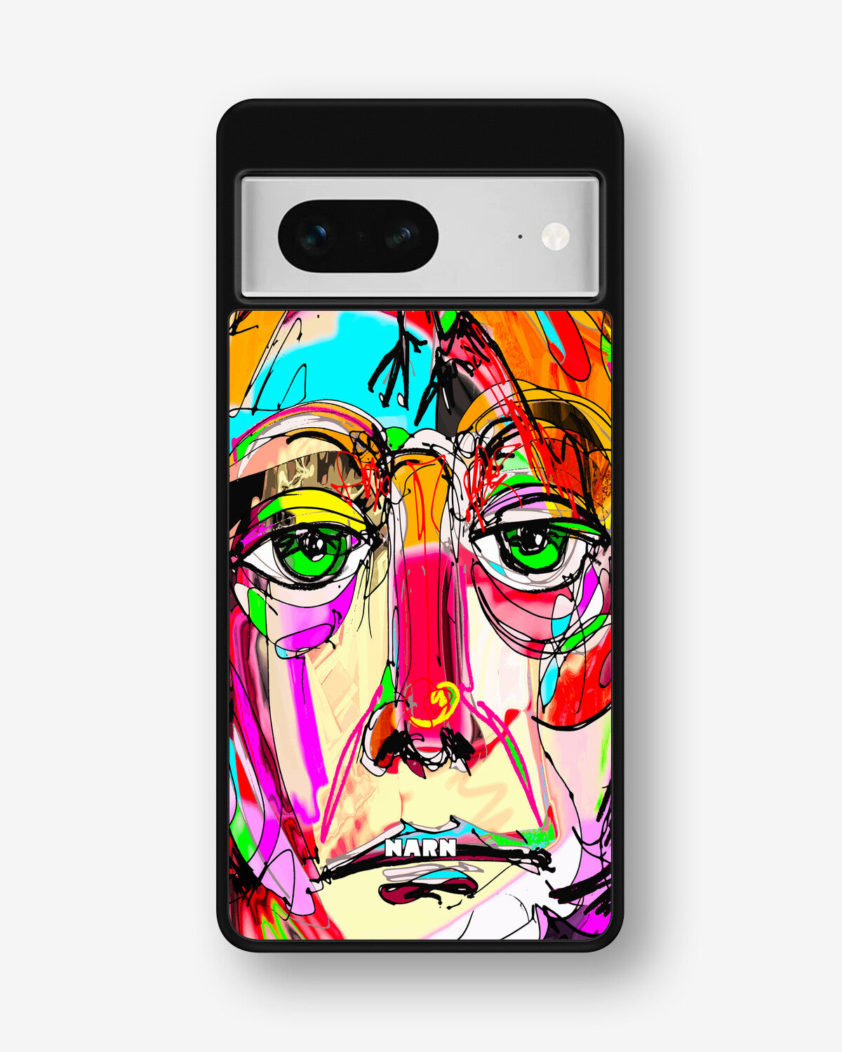 Google Pixel 7 Hard Case – Abstract Portrait - View 1