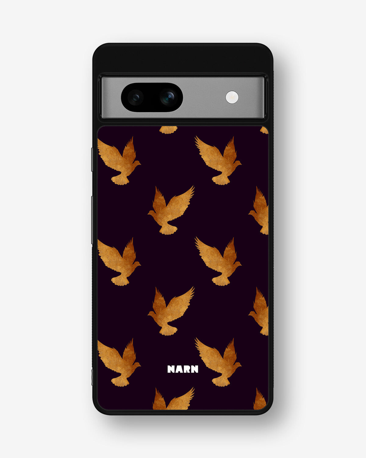 Google Pixel 7a Hard Case – Royal Doves - View 1