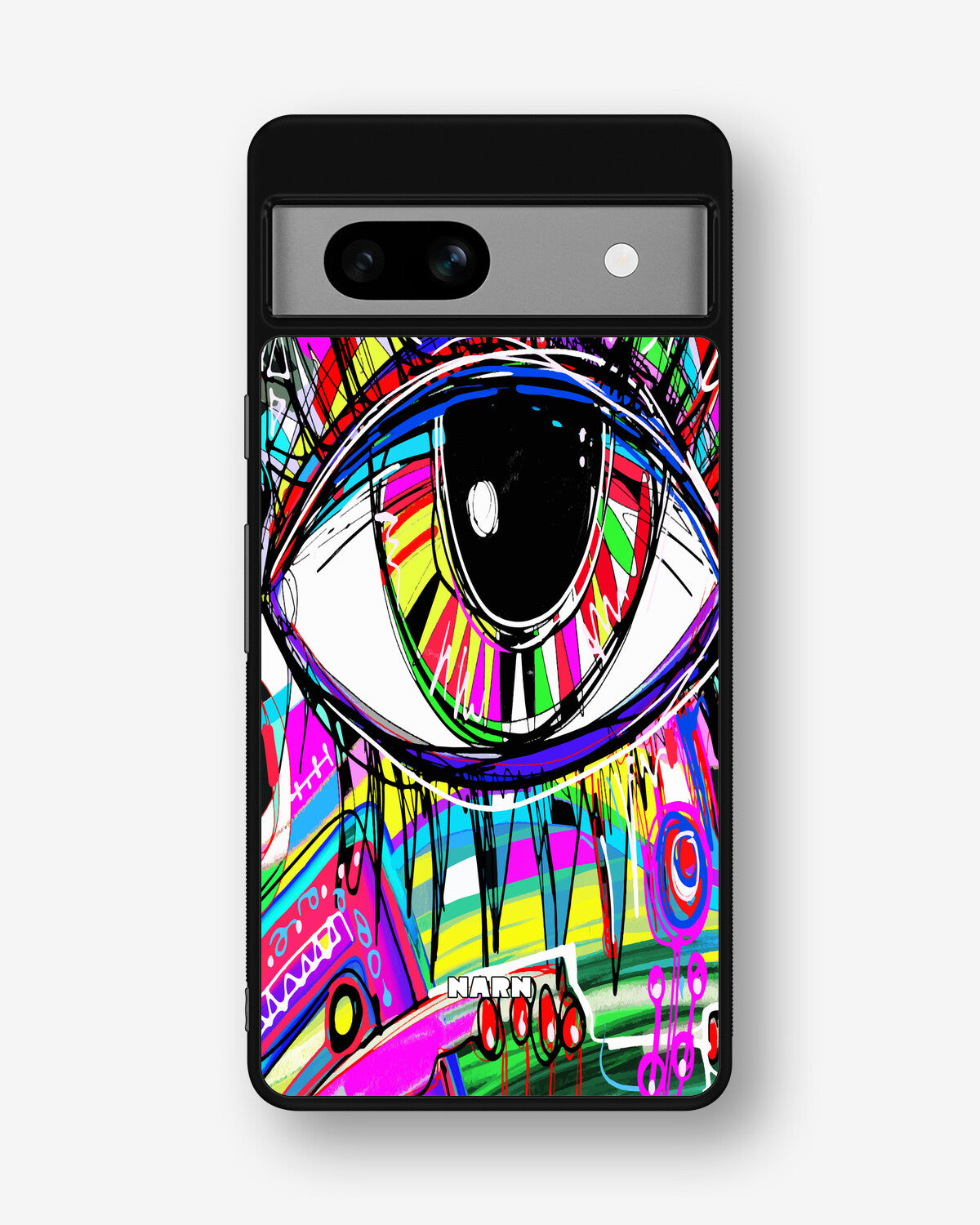 Google Pixel 7a Hard Case – Abstract Eye - View 1