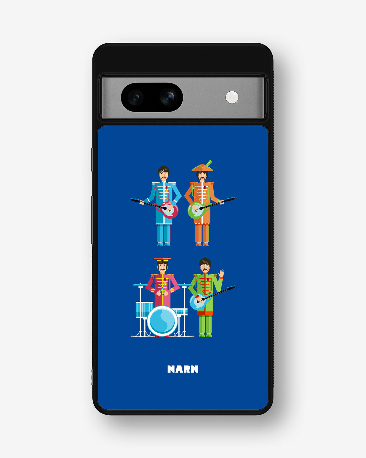 Google Pixel 7a Hard Case – Beatles Blue - View 1