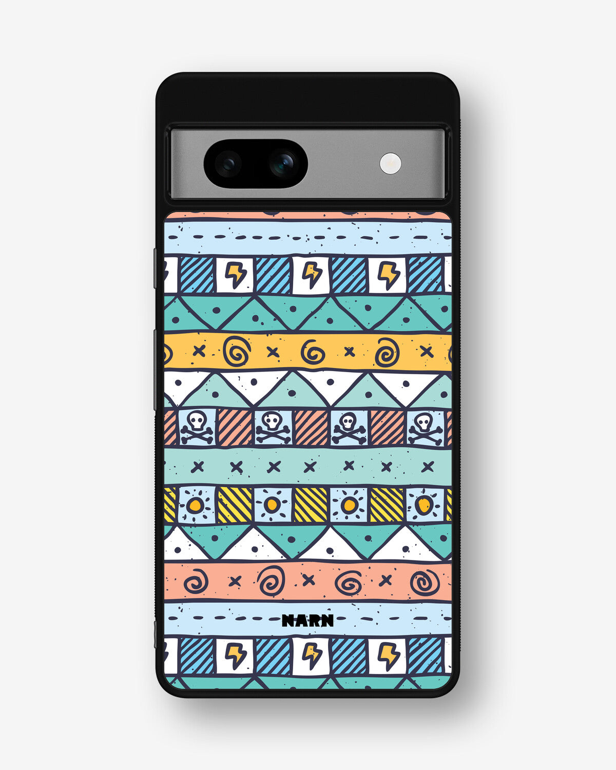 Google Pixel 7a Hard Case – Cute Pattern - View 1