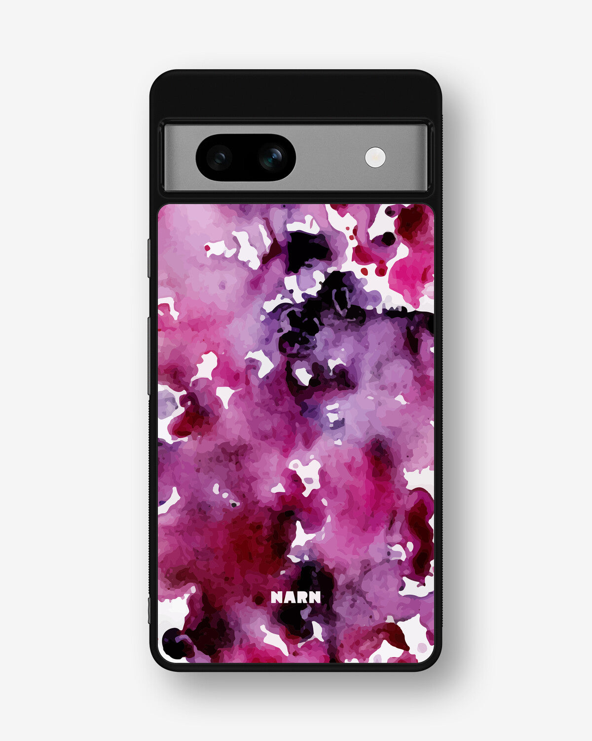 Google Pixel 7a Hard Case – Floral Splash - View 1