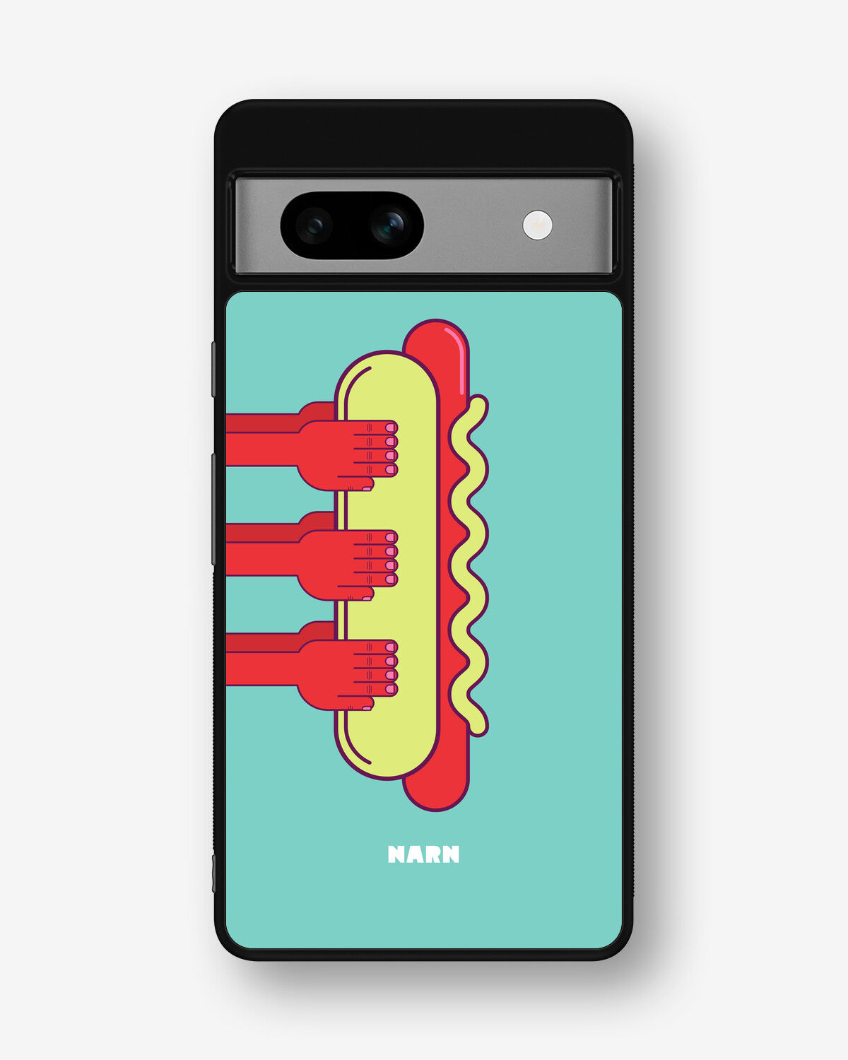 Google Pixel 7a Hard Case – Hot Dog - View 1