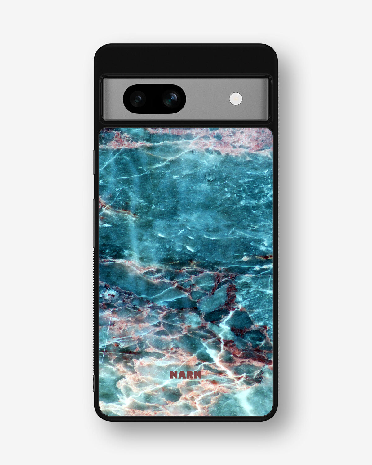 Google Pixel 7a Hard Case – Icy Marble - View 1