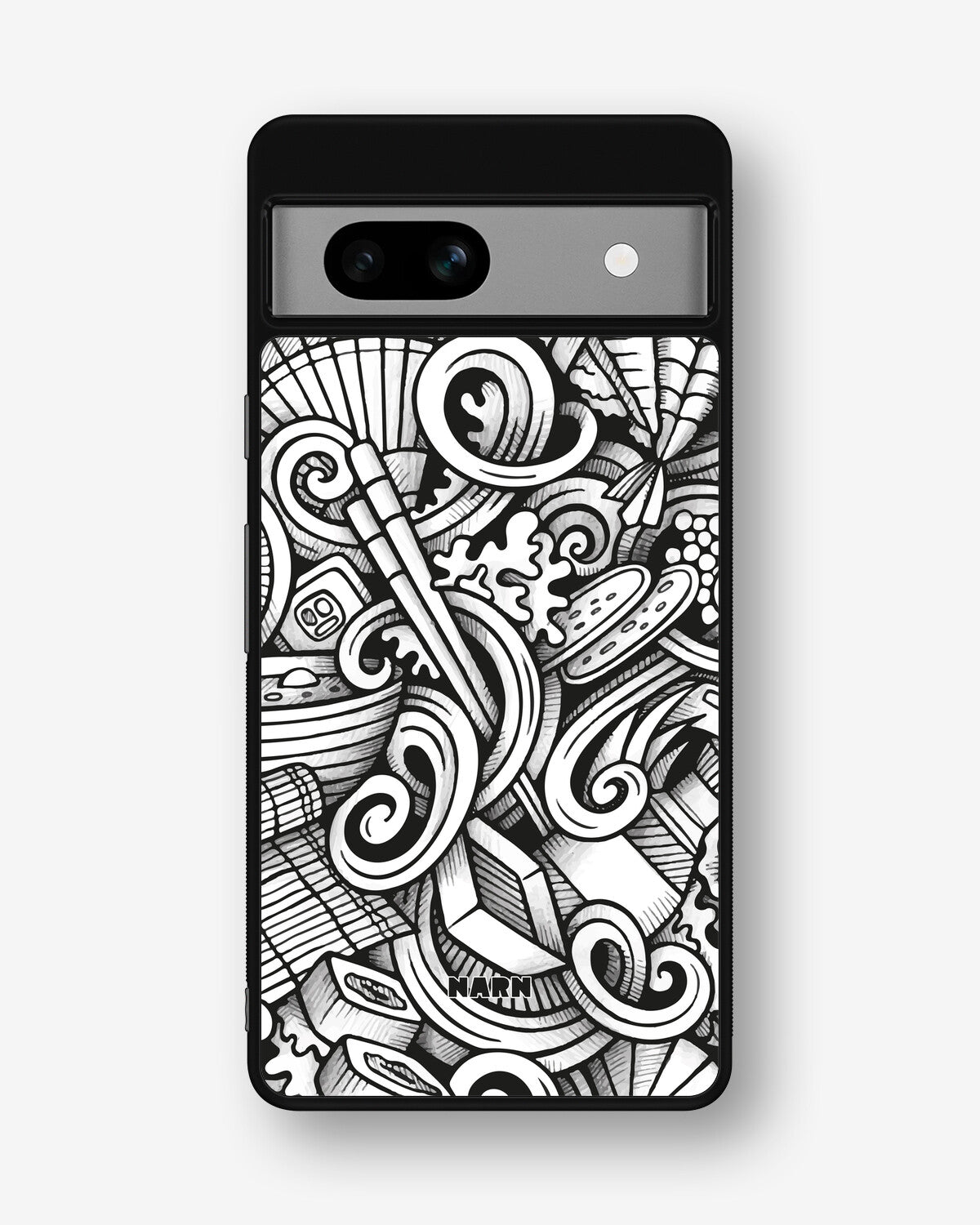 Google Pixel 7a Hard Case – Japanese Pattern - View 1