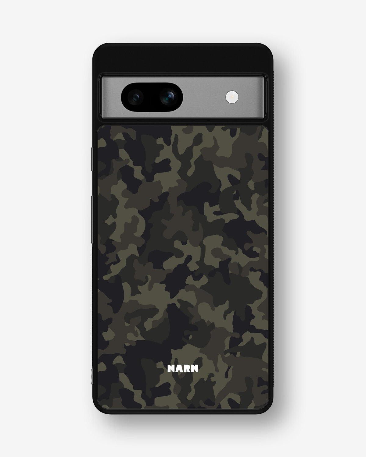 Google Pixel 7a Hard Case – Jungle Green Camo - View 1