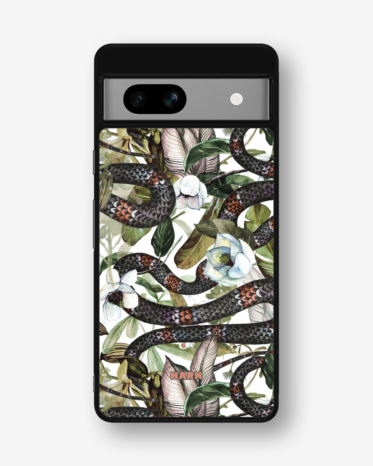Google Pixel 7a Hard Case – Jungle Snake - View 1