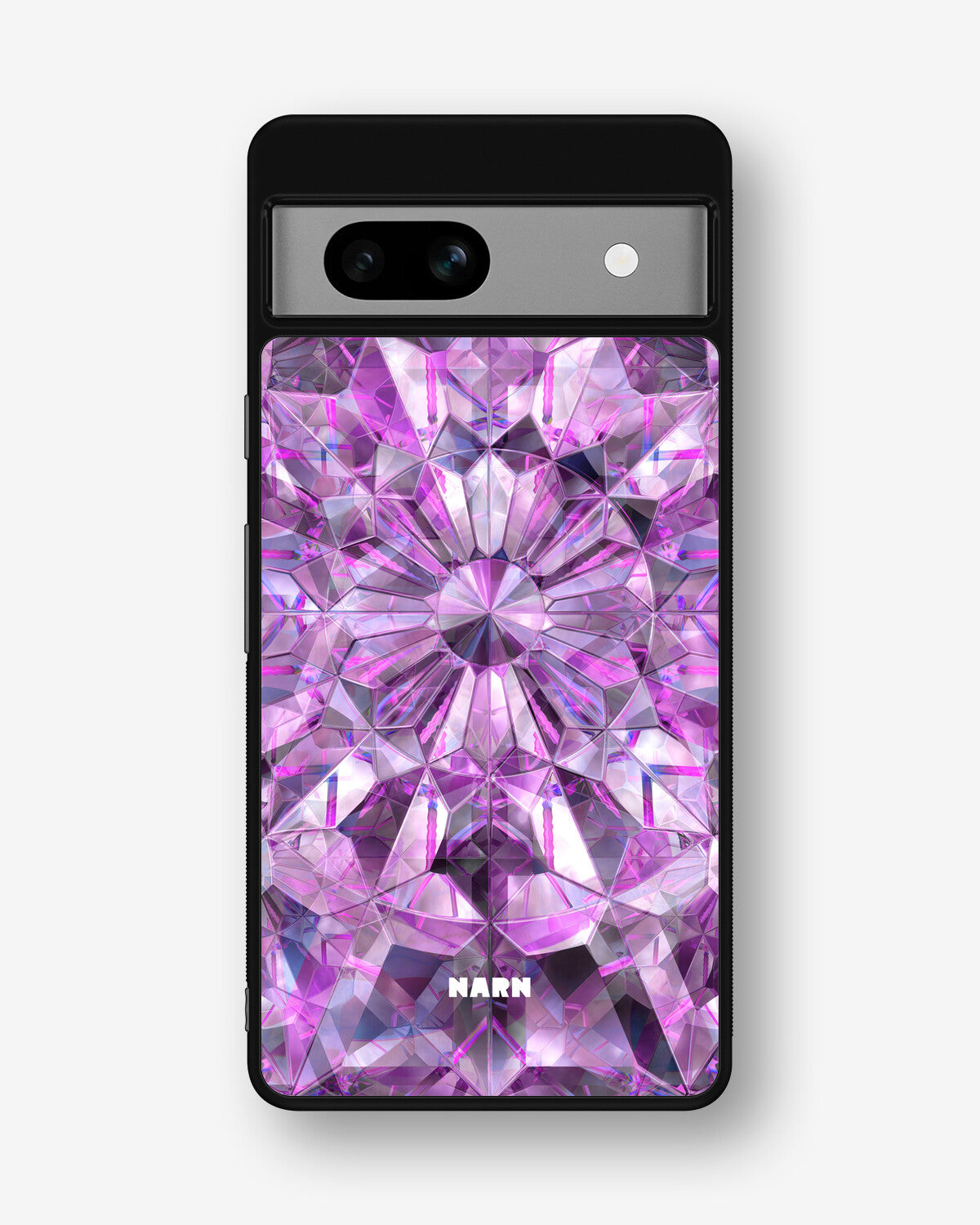Google Pixel 7a Hard Case – Lavender Crystals - View 1