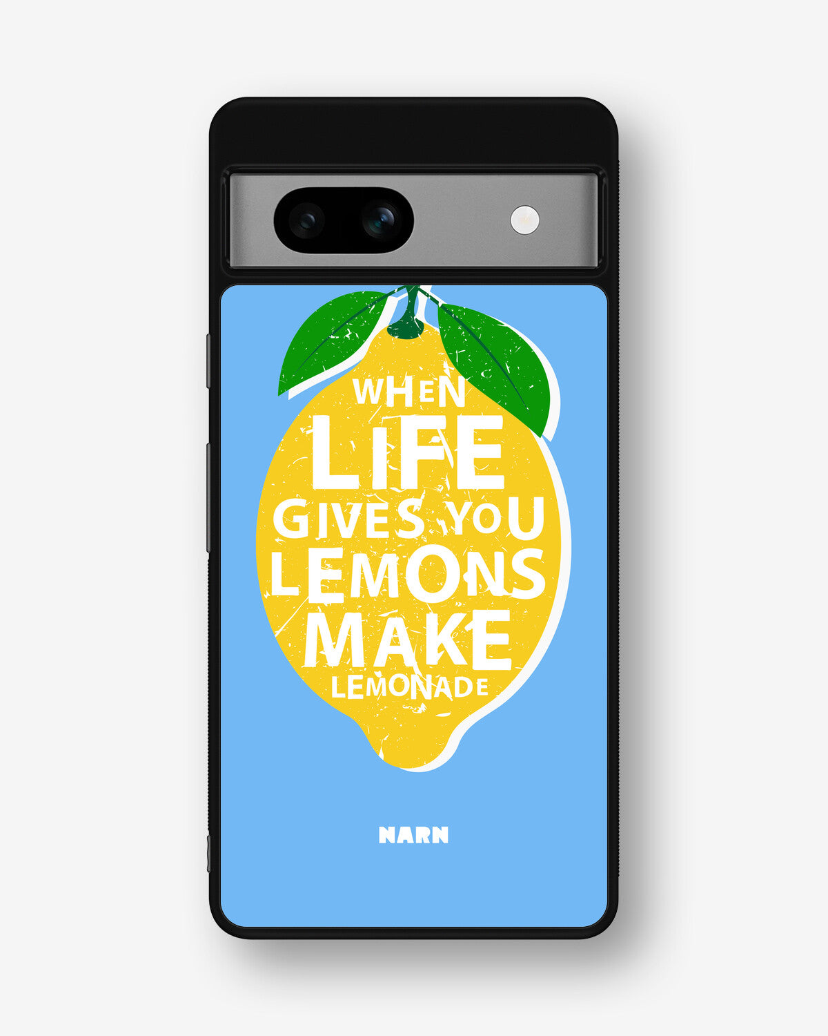 Google Pixel 7a Hard Case – Lemon Quote - View 1