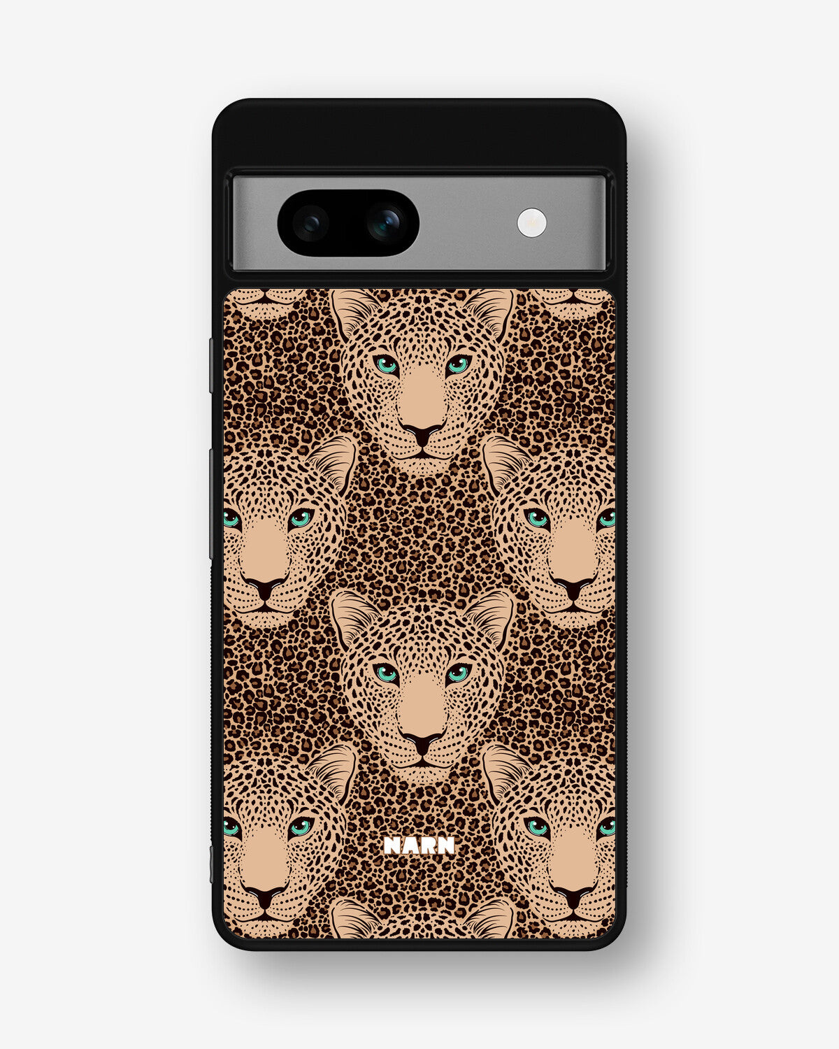 Google Pixel 7a Hard Case – Leopard Gaze - View 1