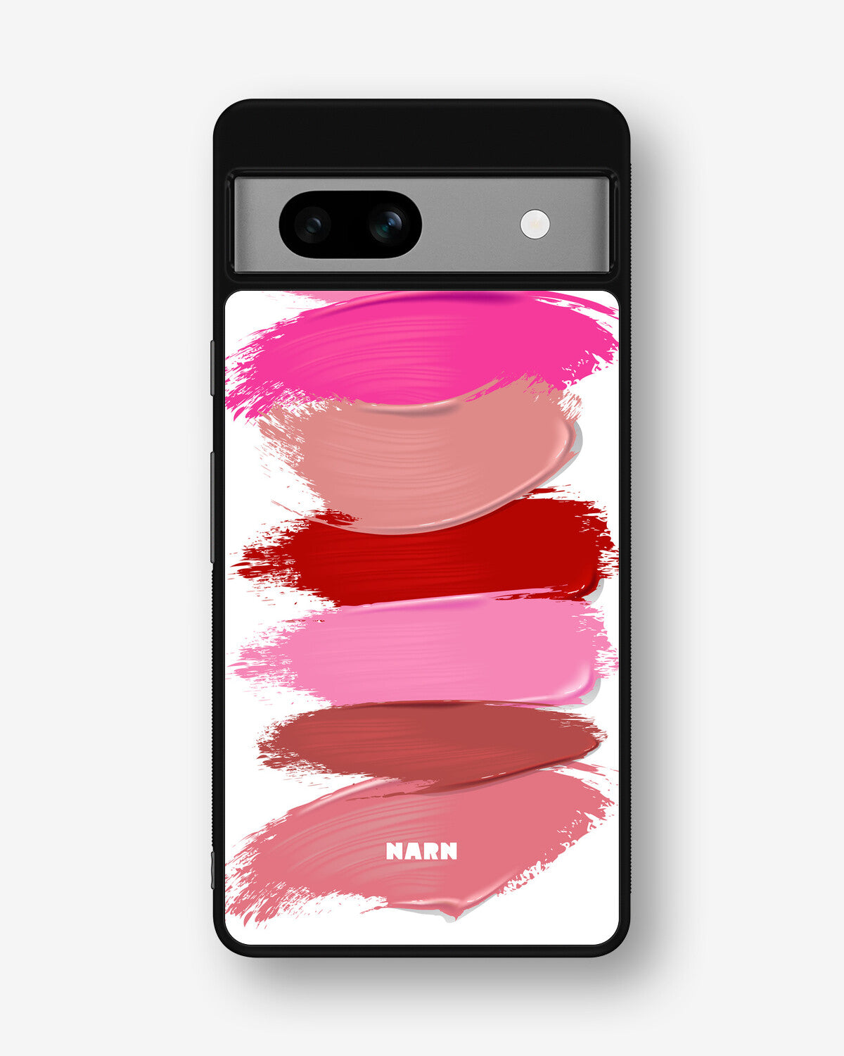Google Pixel 7a Hard Case – Lipstick Smears - View 1