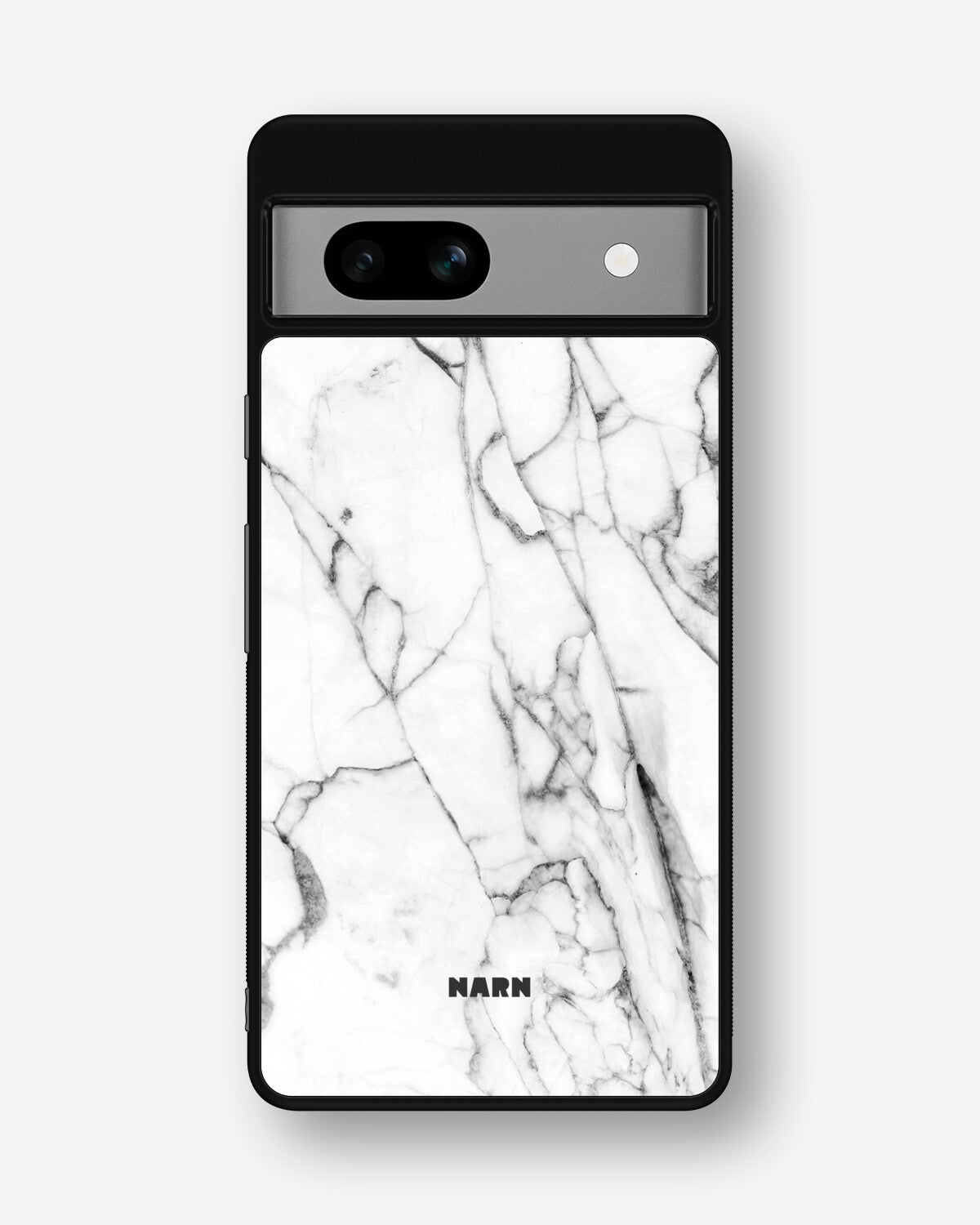 Google Pixel 7a Hard Case – Milky Marble - View 1