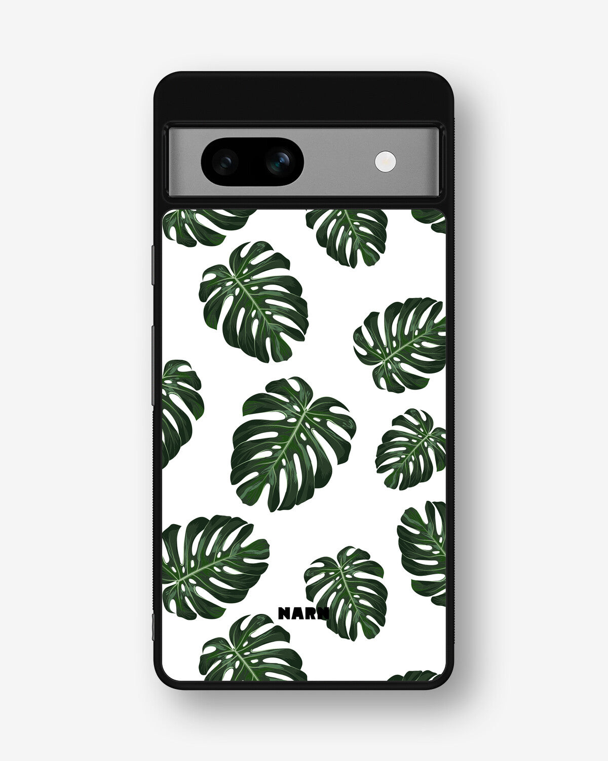 Google Pixel 7a Hard Case – Monstera Pattern - View 1