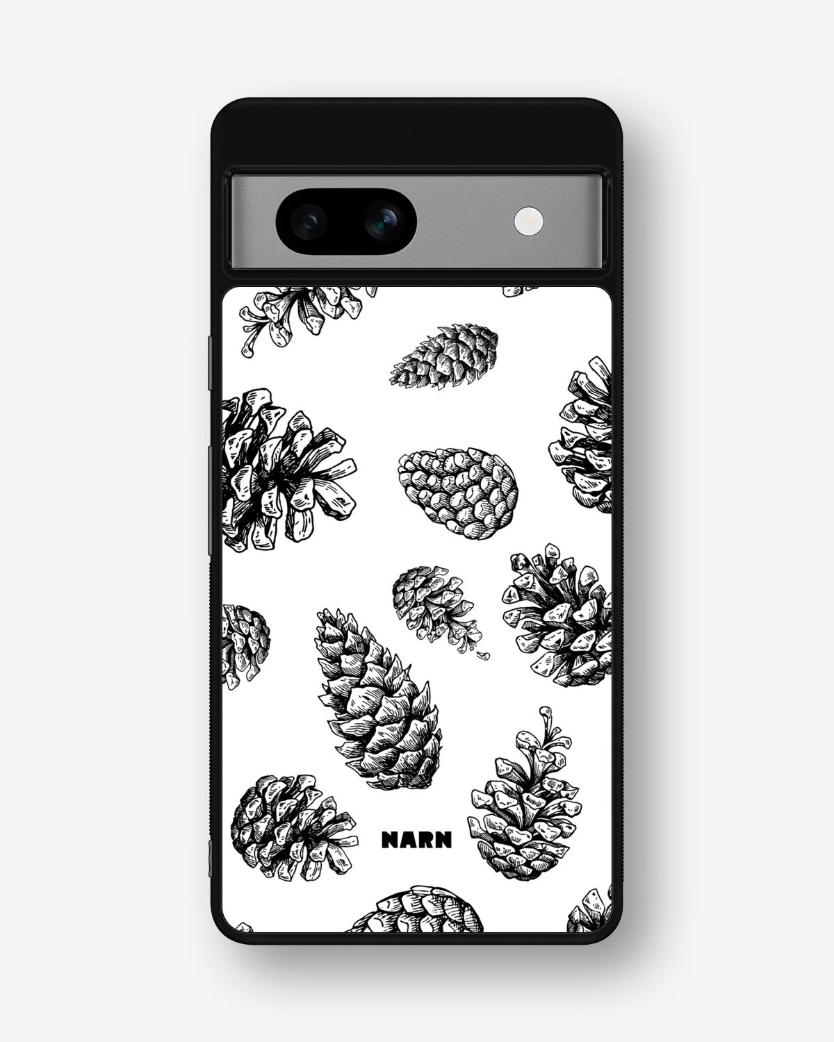Google Pixel 7a Hard Case – Pine Cones - View 1