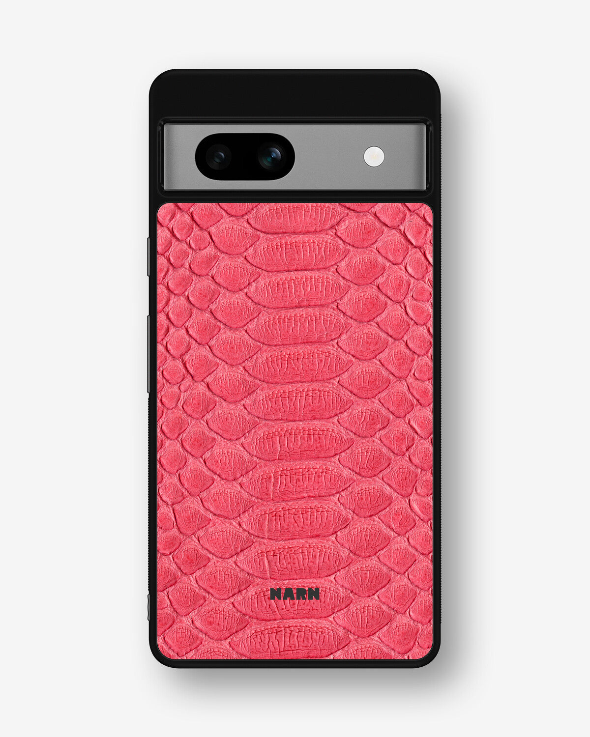 Google Pixel 7a Hard Case – Pink Snake - View 1