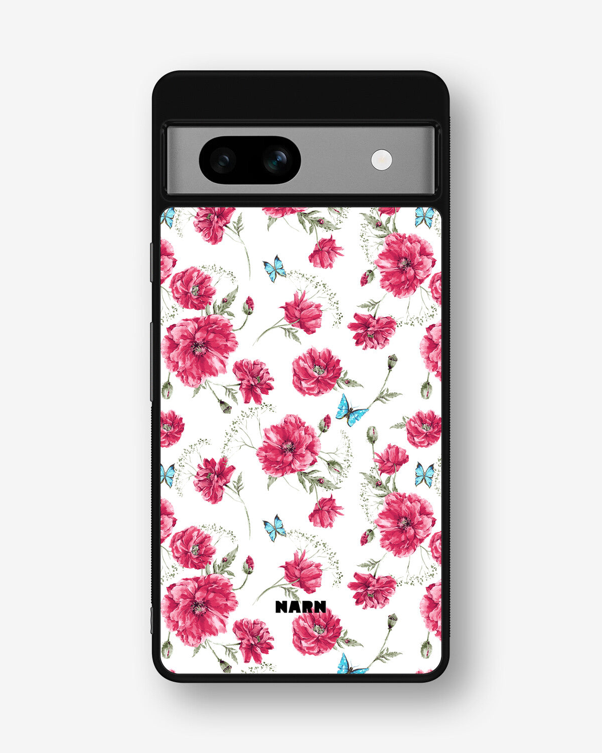 Google Pixel 7a Hard Case – Poppies in Bloom - View 1
