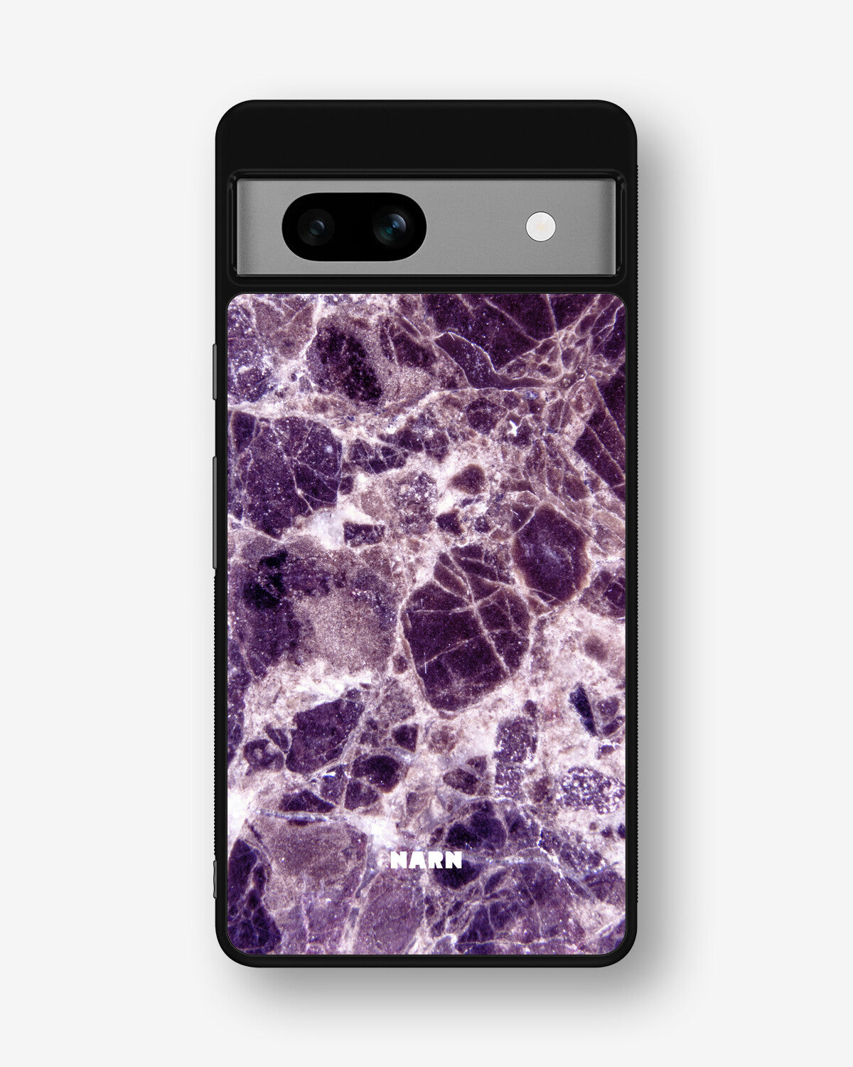 Google Pixel 7a Hard Case – Purple Marble - View 1