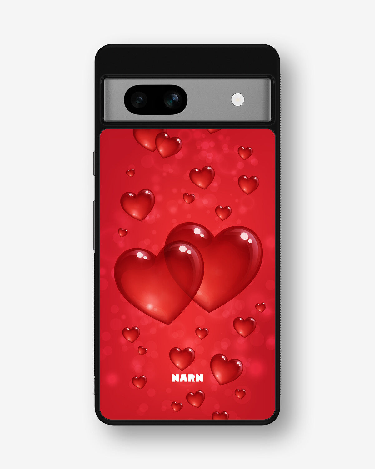 Google Pixel 7a Hard Case – Red Romance - View 1